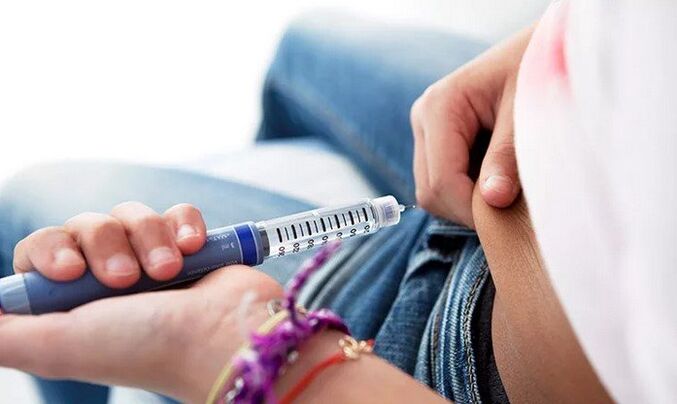 Il diabete grave richiede costanti iniezioni di insulina